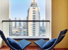 La Buena Vida Holiday Homes, Luxe, 3BR with, full kitchen, Marina View, by JBR Beach, Tram & Marina, Hotel in Dubai