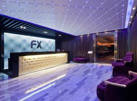 FX Hotel Taipei Nanjing East Road Branch, hotel en Distrito de Zhongshan, Taipéi