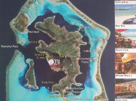 Raihei Auberge de jeunesse Chez l'habitant à Bora Bora, hostel στα Μπόρα Μπόρα