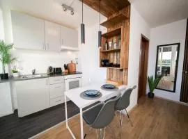 Studio WHITE - Central - Balcony - Fair - Kitchen