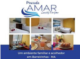 Pousada Amar Lençóis Turismo，巴雷里尼亞斯的飯店