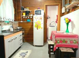 Tiny House moçambique - Sua casinha em Floripa!، بيت صغير في فلوريانوبوليس