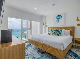 Hh-2Bdr413 - New Modern Apartment In Oceanfront Luxury Condo In Aruba!