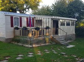 MOBILHOME CLIMATISE TOUT CONFORT 6 à 8 PERSONNES à louer, campsite in Litteau