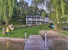 Cozy Lakefront Lapeer House with 2 Paddle Boats!