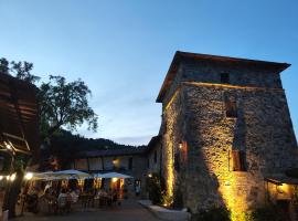 Il Torrione del Trebbia, hotel Bobbióban