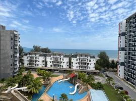 Swiss Garden Resort Residence Pool Sea view Beach Resort LUXURY apartment & FaMiLy SUITE, hotel in Kuantan