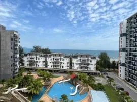 Swiss Garden Residence Pool Sea view Beach Resort LUXURY apartment & FaMiLy SUITE