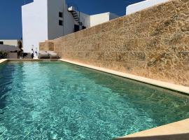 Christina Hotel, Adults Only, Heated Salt Water Pool, hotelli Náousassa