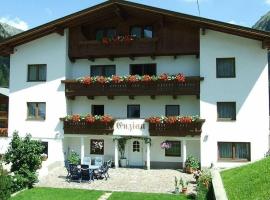 Haus Enzian, hótel í Sankt Leonhard im Pitztal