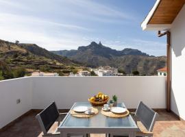 Casa Maria with Roque Nublo view, hotel en Tejeda