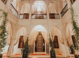 Riad El Hara, hotel a Marrakech bevásárlóközpont környékén Marrákesben