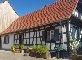 Maison à colombage La Houblonnière, hotel in Oberbetschdorf