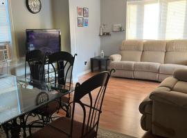 린던에 위치한 홀리데이 홈 Lovely three Bedroom Apartment near Jersey city and Newyork