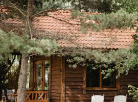 Beržų namelis - Birch cabin, poilsiautojų namelis mieste Kučiūnai