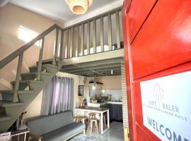 Loft Baler with Kitchen & Ideal for Work from Home Setup, hotel sa Baler