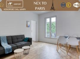 The New White Appart'Hôtel Vitry - Next to Paris, hotell i Vitry-sur-Seine