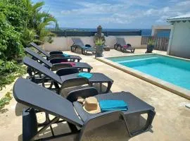 Villa vue mer 180°, piscine