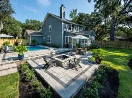 LUXURY BEACH HOUSE W/ BACKYARD OASIS. HEATED POOL.