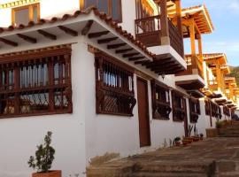 Cabañas El Corzo: Villa de Leyva'da bir otel