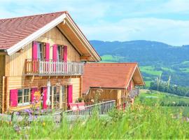 Ferienhaus mit Panoramaausblick und Sauna - 3 SZ, khách sạn ở Pöllauberg