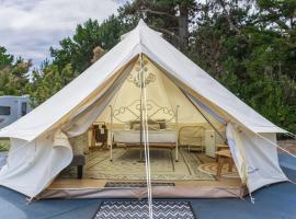 Leithfield Beach Holiday Park, glamping v destinácii Leithfield