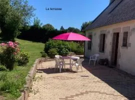Maison de campagne de plein pied.