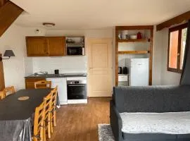 Chalet mitoyen 3 pièces, 8 pers. avec terrasse et parking à La Joue du Loup - FR-1-504-641