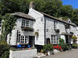 The Cottage Bed & Breakfast, quarto em acomodação popular em Polperro