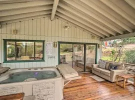 Cozy Pine Retreat with Private Hot Tub and Views