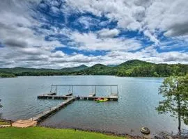 Fire Pit and Boat Dock Lake Chatuge Townhome!