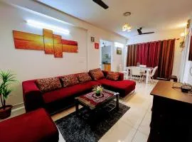 Serene 2BHK condo surrounded with greenery.