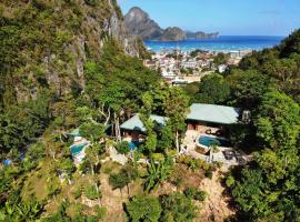 El Nido Viewdeck Cottages, hotel in El Nido