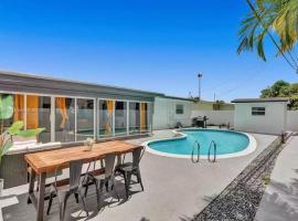 Luxury Pool Villa // 5BD 4BA, hotel en Miami