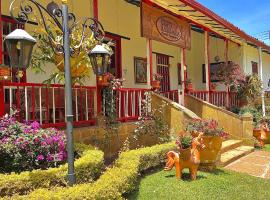 Hotel Hacienda Santa Barbara, hotel en San Gil