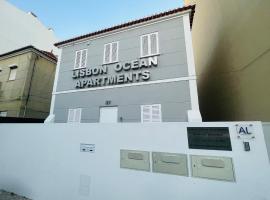 Lisbon Ocean Apartments, viešbutis mieste Costa da Caparica