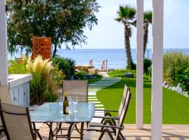 The MedView Garden House, beach rental in Pervolia