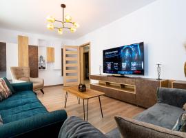 Pentha Apt - Stylish and Spacious 2-Bedroom Apartment near Coresi Mall