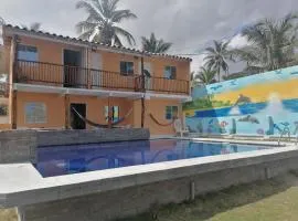 Cabaña frente al mar en moñitos, córdoba