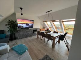 105 QM neues klimatisiertes Appartment für Familien, Ferienwohnung in Chemnitz