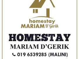 Homestay Mariam D'Gerik, hotel in Gerik