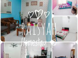 Raisyah Homestay, Melaka, hotell med parkeringsplass i Melaka