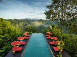 Buahan, a Banyan Tree Escape, hotelli kohteessa Payangan lähellä maamerkkiä Secret Garden Village