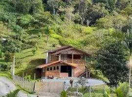 Casa de campo Blumenau, 21km da vila germânica