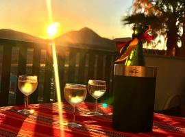 Sunset House et piscine