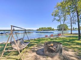 Lakefront Boating Getaway in Spring City!，Spring City的海灘飯店