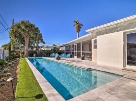 1 Mi to Deerfield Beach Stylish Studio with Pool!, hotel in Deerfield Beach