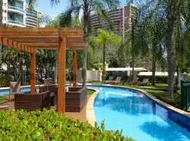 Barra da Tijuca - 508 - De Frente para Maravilhosa Piscina - Estacionamento Gratuito - Academia Comphania Atletica - Balsa para Praia Grátis - Microondas - Geladeira Grande - Recepção 24horas - Wi-Fi - Com Pia