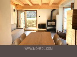 Chalet Del Sole、Monfolのアパートメント