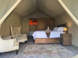Vlakkieskraal Farmstay - Nyala Tented Camp, luksuslik telkmajutus sihtkohas Bela-Bela